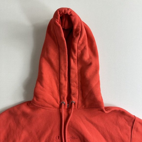 CHAMPION Vintage Reverse Weave Hoodie Sweater Sweatshirt‎ M Pullover Heavy Thick - Picture 4 of 10